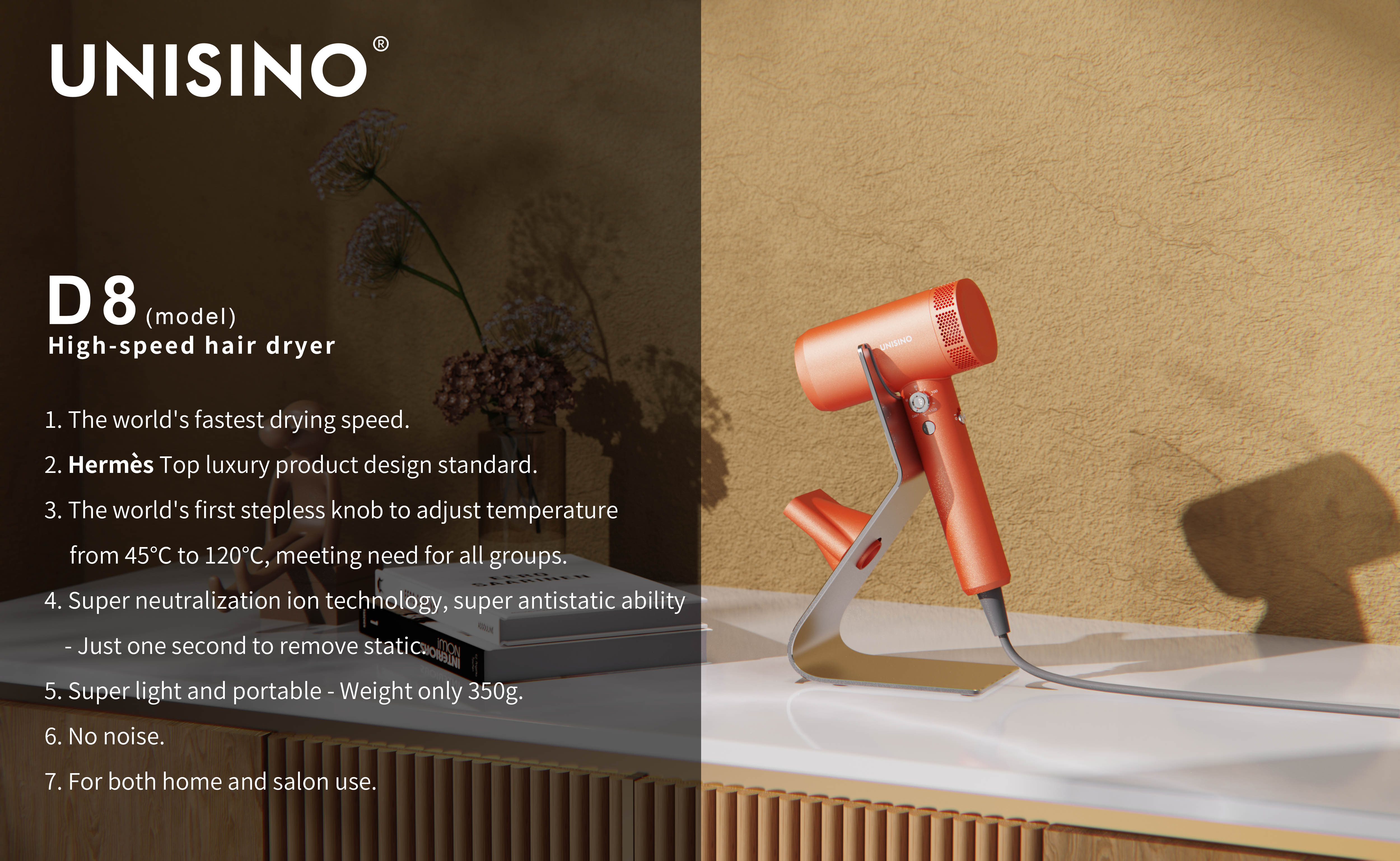 Hypersonic hair dryer company.Introduction to high-speed hair dryer