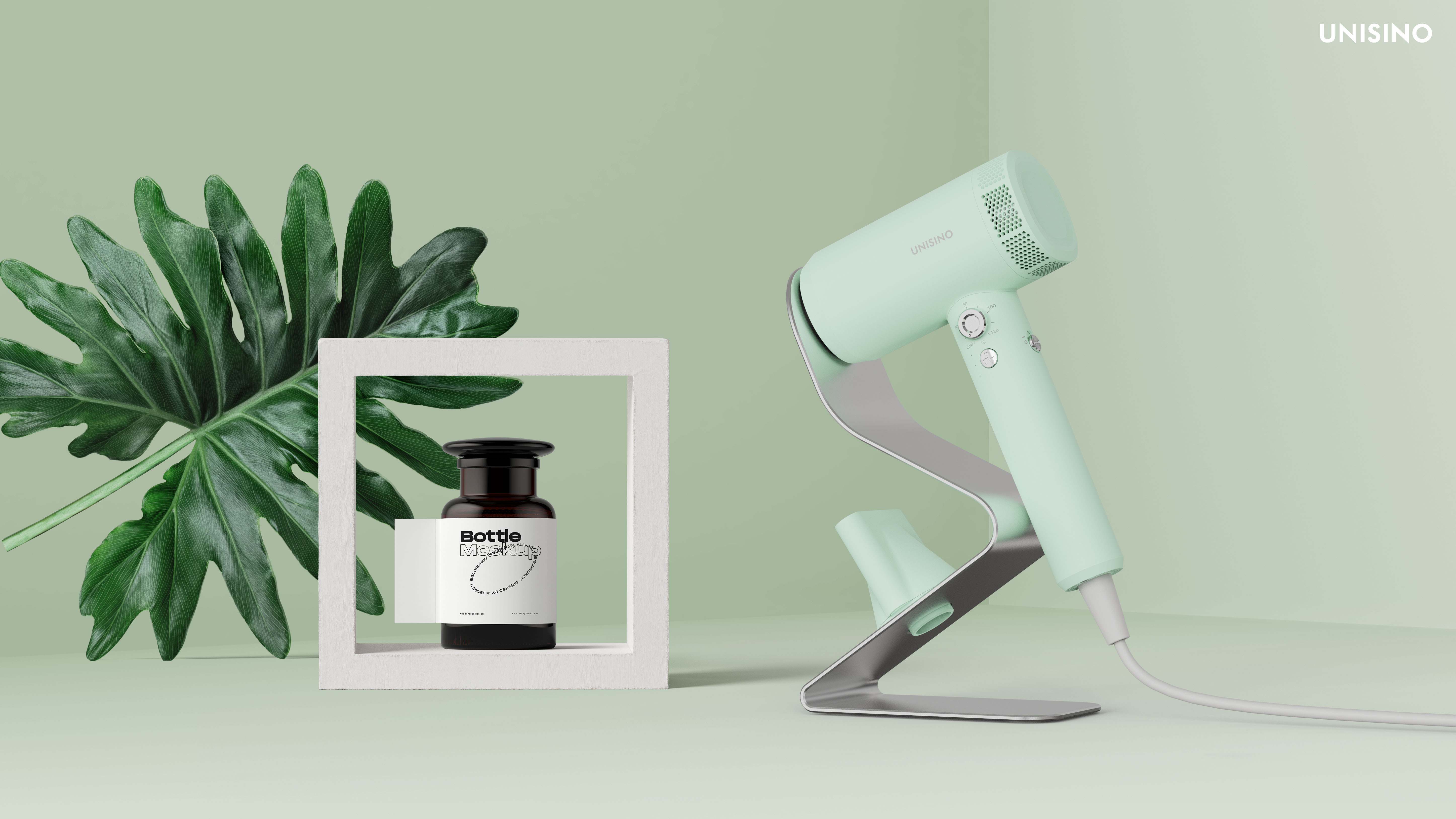 Hair dryer with cool shot distributors.Innovative hair dryers